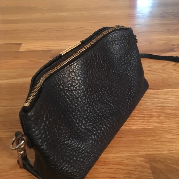 Burberry Pebbled Leather Crossbody - Picture 4 of 8